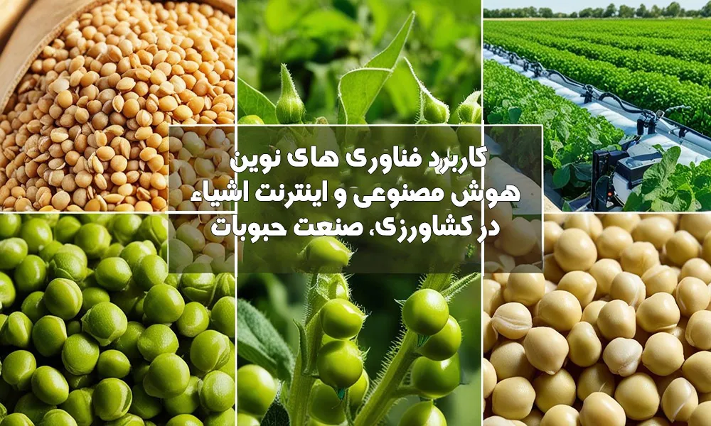 نقش فناوری‌های نوین در تحول کشاورزی و صادرات حبوبات