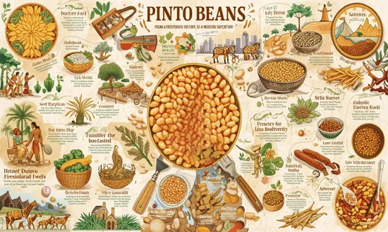 لوبیا پینتو: از تاریخچه پرفراز تا سوپرفودی مدرن